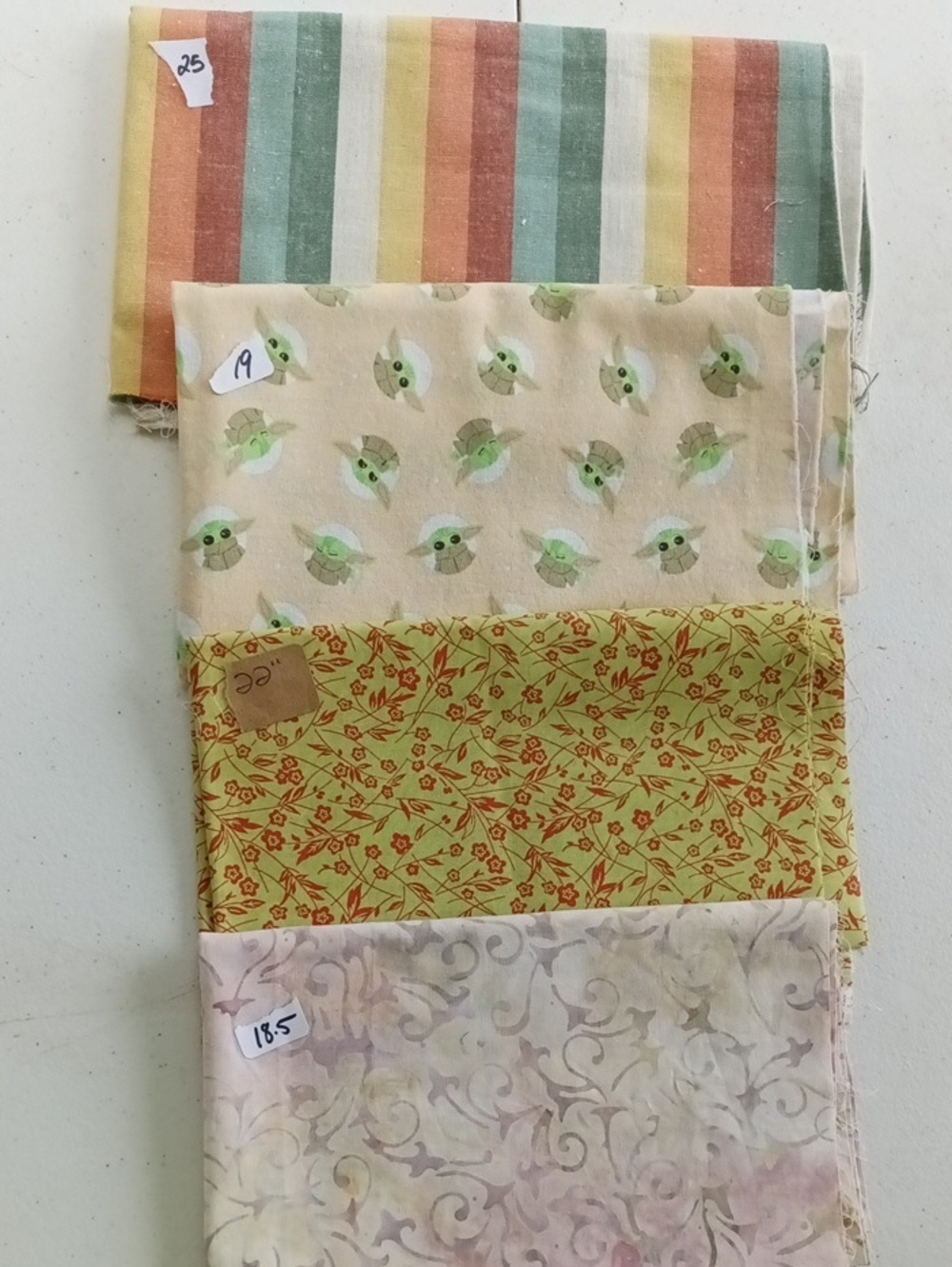 Half Yard Bundle 4 Half Yards